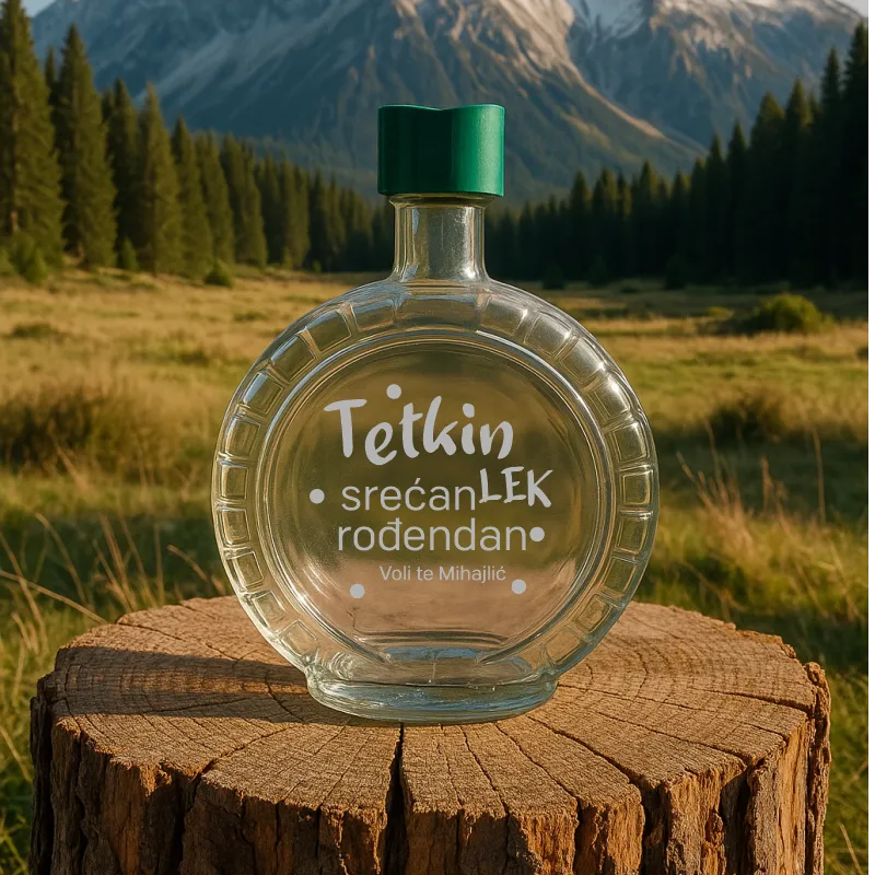 Staklena čutura - Tetkin lek