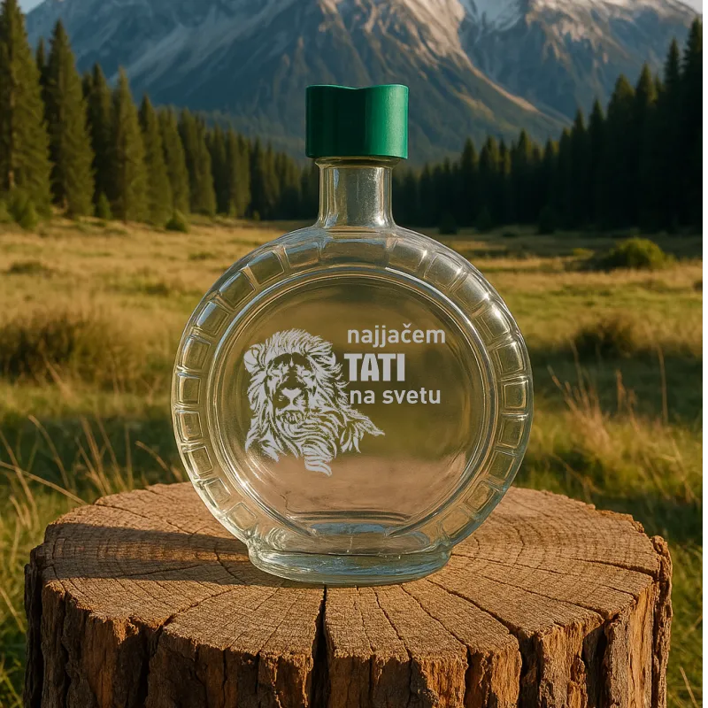 Staklena čutura - Najjačem tati