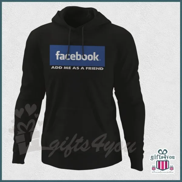 Proizvod Facebook add me as a friend dukserica Slika