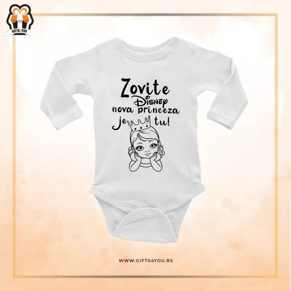 Proizvod Bodići za bebe - zovite Disney, nova princeza je tu Slika