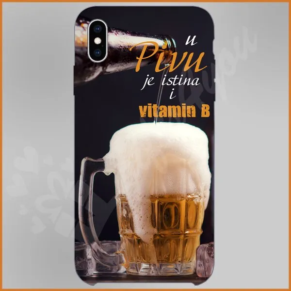 Proizvod U pivu je vitamn B maska za telefon Slika