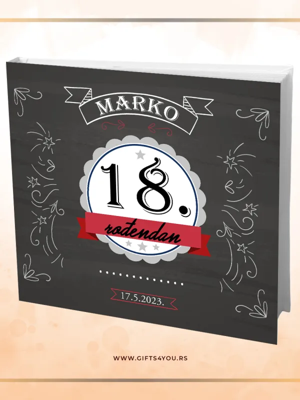 Proizvod marko crno belo crtez Slika